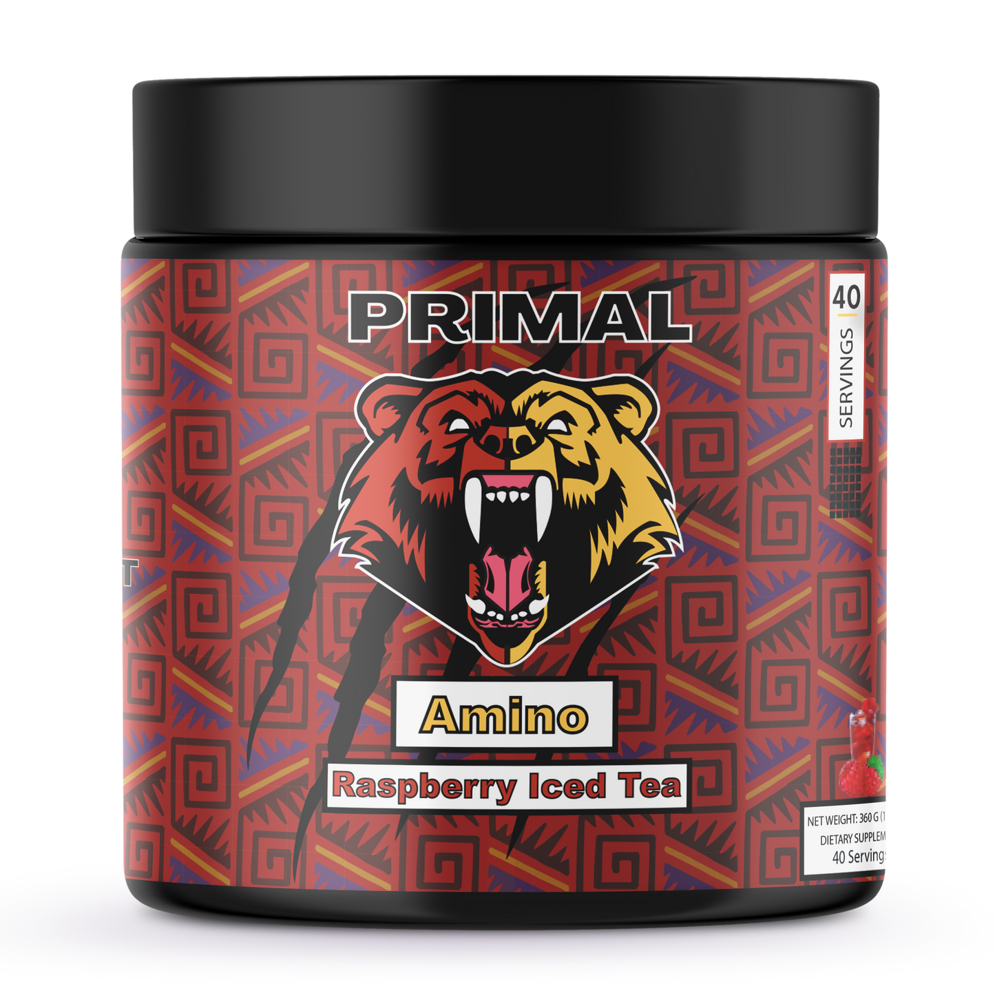 Raspberry Iced Tea Energized Amino Acids