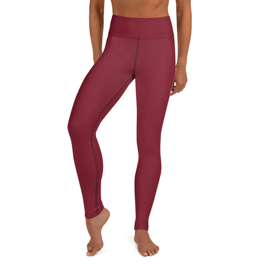 Primal High-Waisted Maroon Leggings