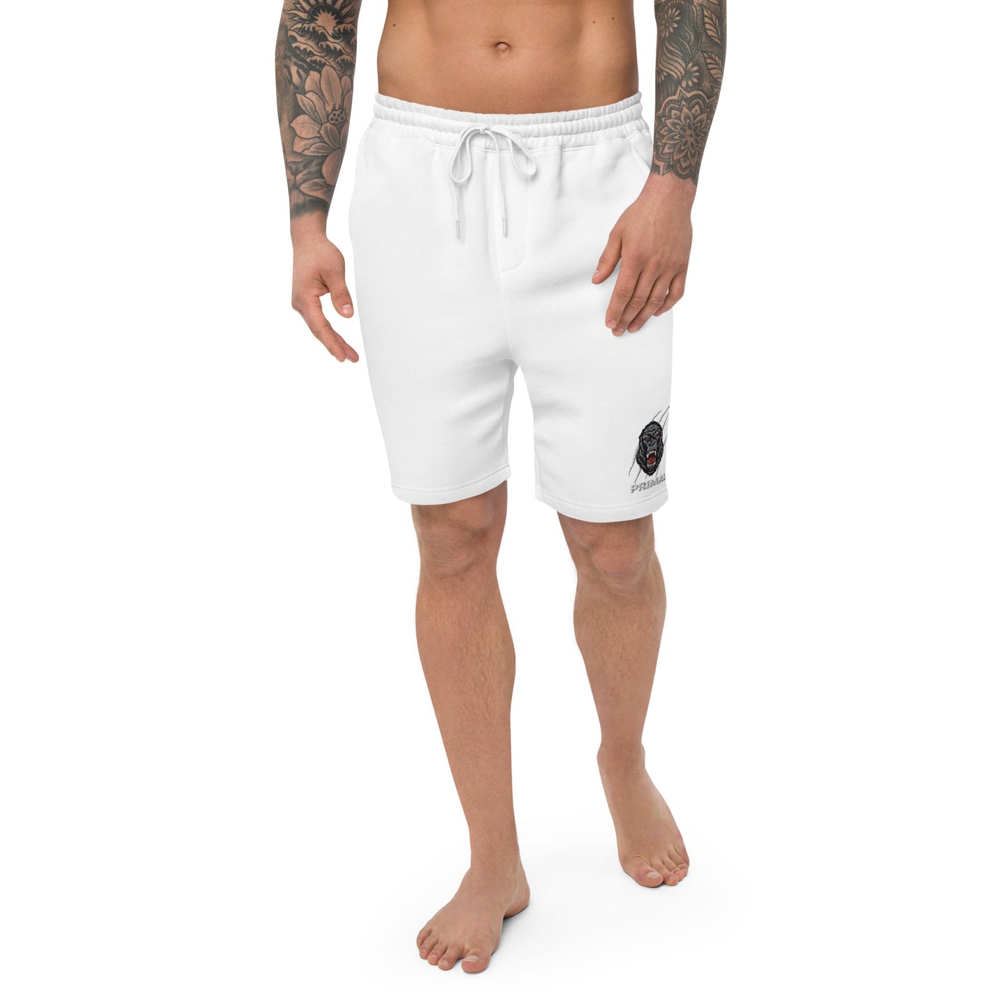 Primal Ape Mode Embroided Sweatpant Shorts